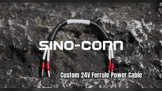 Giải pháp lắp ráp cáp điện Ferrule 24V 18AWG tùy chỉnh