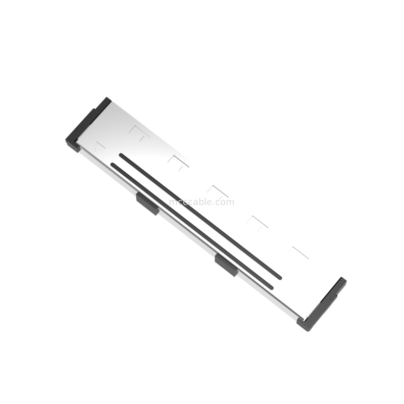 50P Lvds Micro Coax Cable 20437-050T-01 0,5 mm pitch, Vertical mating type micro-coaxial connector