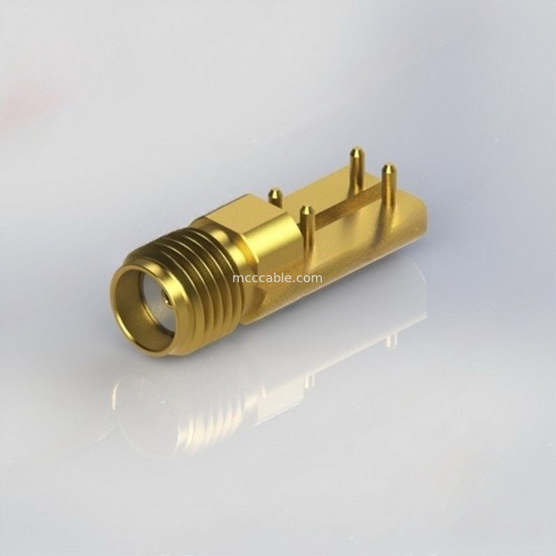 CONN SMA Female Đầu nối đồng trục RF thẳng với .015