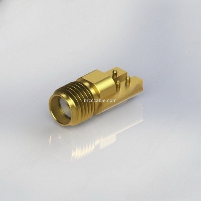 CONN SMA Female Đầu nối đồng trục RF thẳng với .015