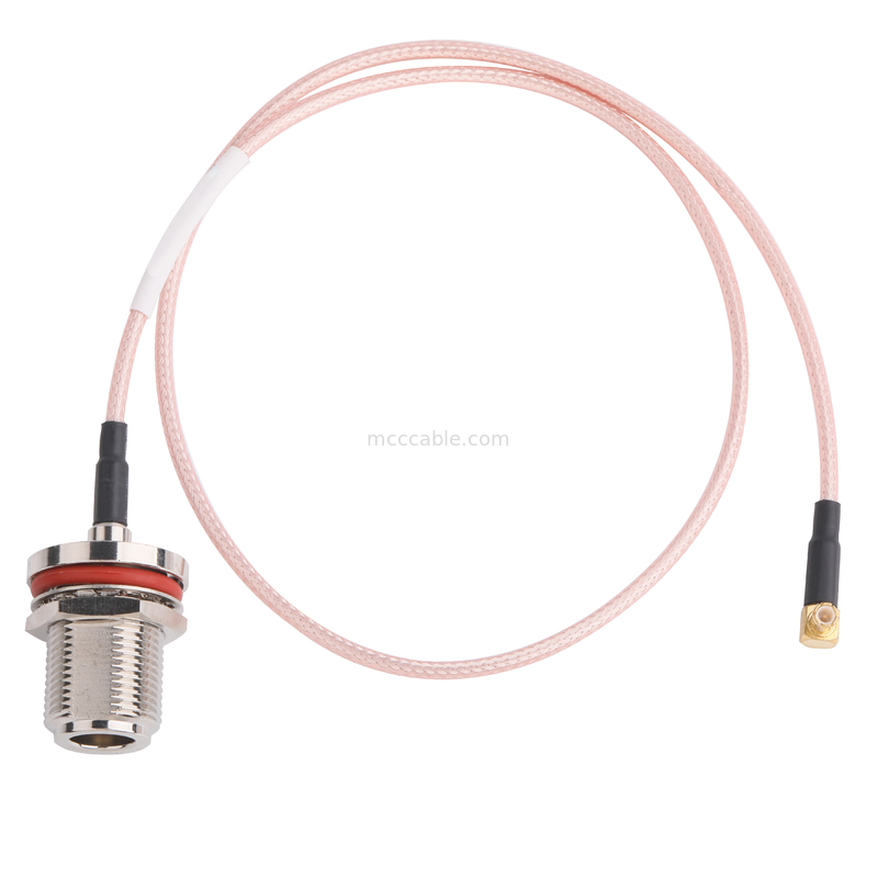 Đầu nối đồng trục N Type Female Rf Mini Cáp tốc độ cao samtec thẳng