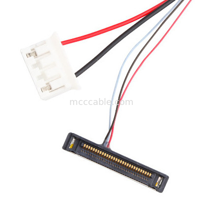 Lắp ráp cáp JST PHR-4 LVDS Đầu nối màn hình lvds JAE FI-S6S  20380-R30T-06