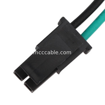 MX3.0 2P Dây khai thác tùy chỉnh Pitch 2.5 JST EHR-2 đến MOLEX 43645-0200
