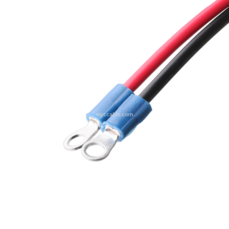 Kết nối cáp đầu cuối vòng # 8 M4 KST RVS204 hoặc KT Rv2-4S Độ dài Tùy chỉnh OEM / ODM