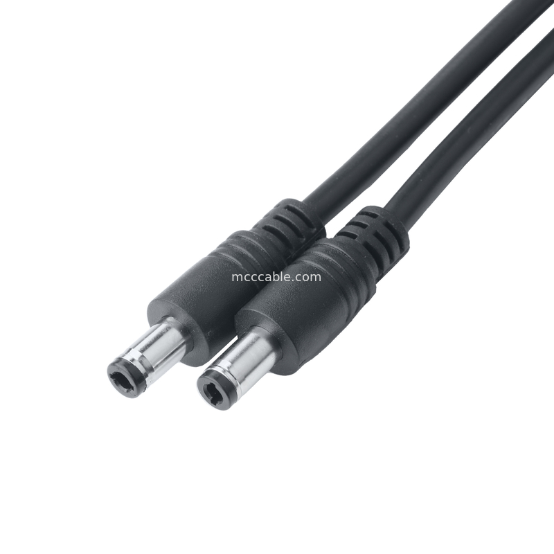 Cable Connector 1-1971905-4 HSG*1PCS AND To DC Plug 2.5*5.5mm Loại hàn PVC