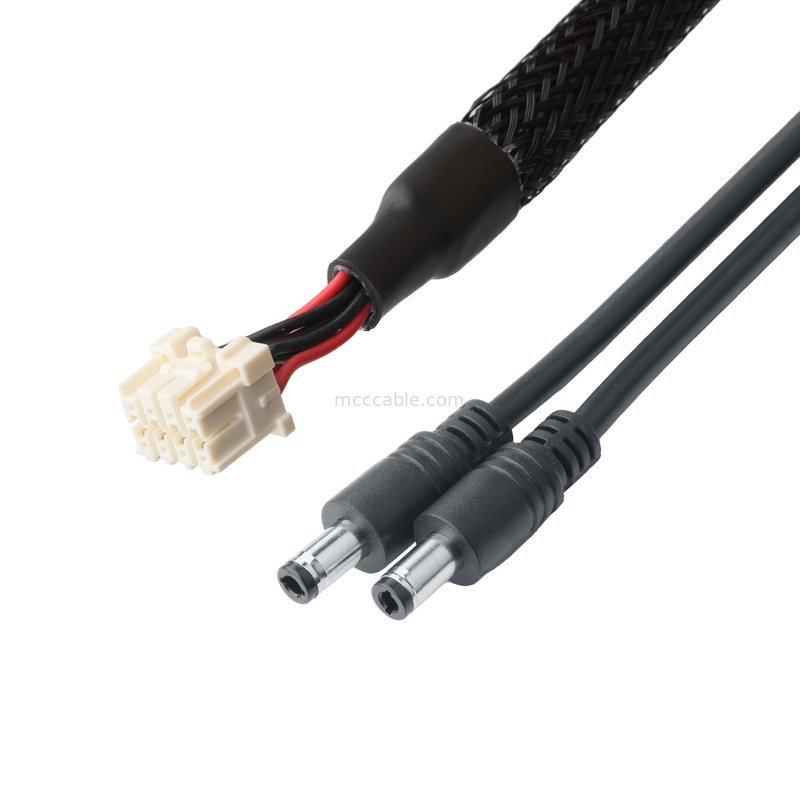 Cable Connector 1-1971905-4 HSG*1PCS AND To DC Plug 2.5*5.5mm Loại hàn PVC
