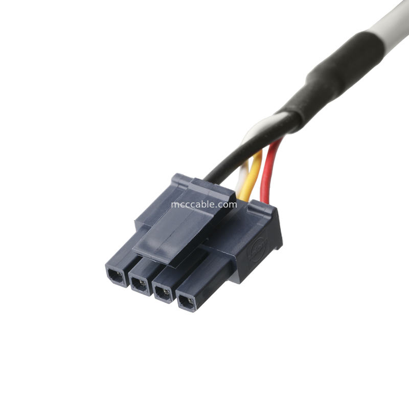 LVDS CABLE HSG 43645-0500 MX3.0-5P đến RV1.25-4 RED OR EQU LVDS CABLE kết hợp đầu nối OEM / ODM