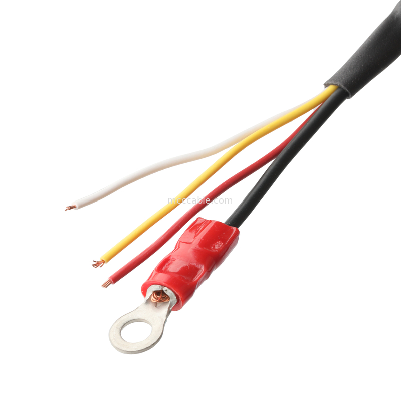 LVDS CABLE HSG 43645-0500 MX3.0-5P đến RV1.25-4 RED OR EQU LVDS CABLE kết hợp đầu nối OEM / ODM