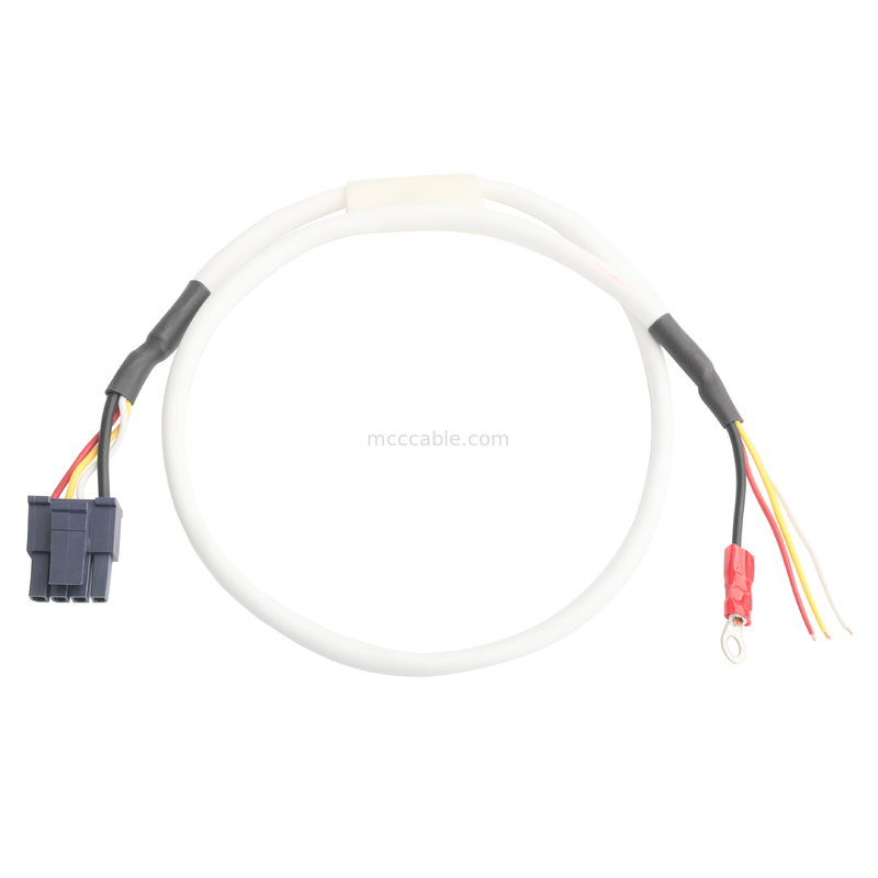 LVDS CABLE HSG 43645-0500 MX3.0-5P đến RV1.25-4 RED OR EQU LVDS CABLE kết hợp đầu nối OEM / ODM