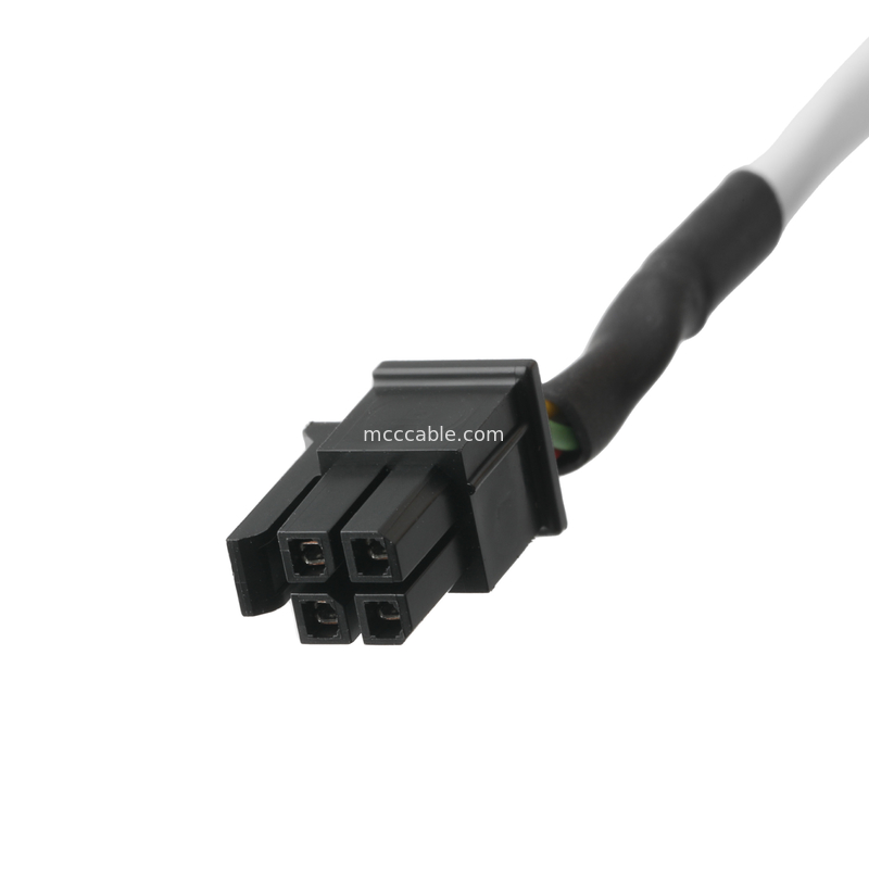 BUSHBUTTON LED trắng M12 IP65/IP67 đến HSG MALE 43025-0400 Pitch 3.0mm MX Power Switch Activator