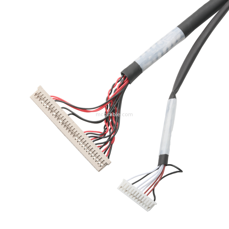 Ứng dụng ô tô JAE FI-X30HL 30P đến DF14-30P và MOLEX 51021-1200 12Pin Kết hợp cáp kết nối OEM / ODM