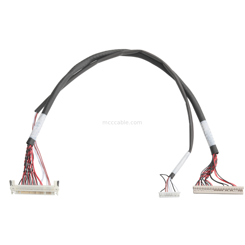 Ứng dụng ô tô JAE FI-X30HL 30P đến DF14-30P và MOLEX 51021-1200 12Pin Kết hợp cáp kết nối OEM / ODM