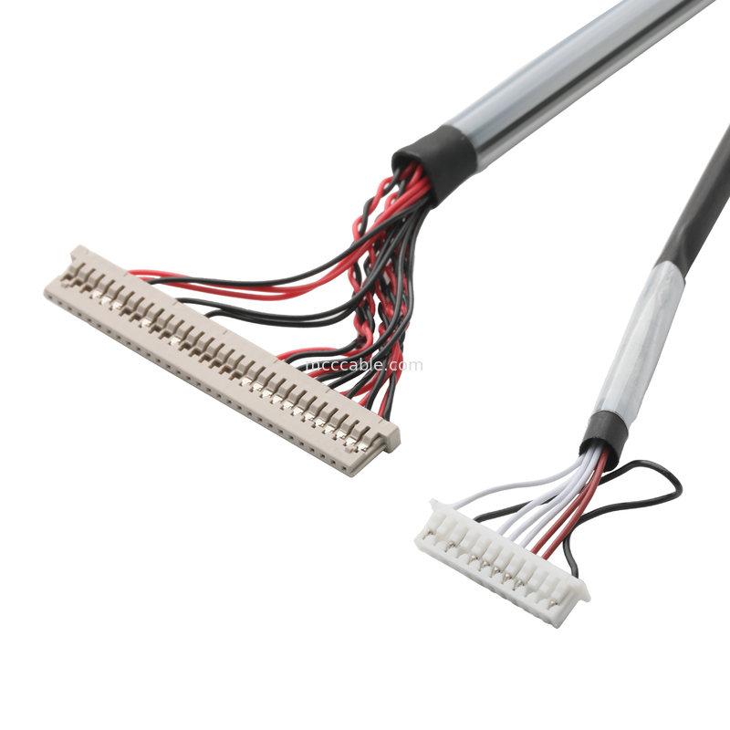 Ứng dụng ô tô JAE FI-X30HL 30P đến DF14-30P và MOLEX 51021-1200 12Pin Kết hợp cáp kết nối OEM / ODM