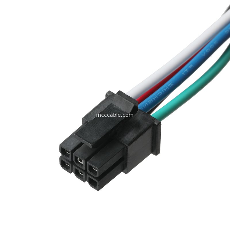 LHE 2147552062 MX3.0 6P đến PJ-019 Cáp kết nối điện DC UL1007 20AWG