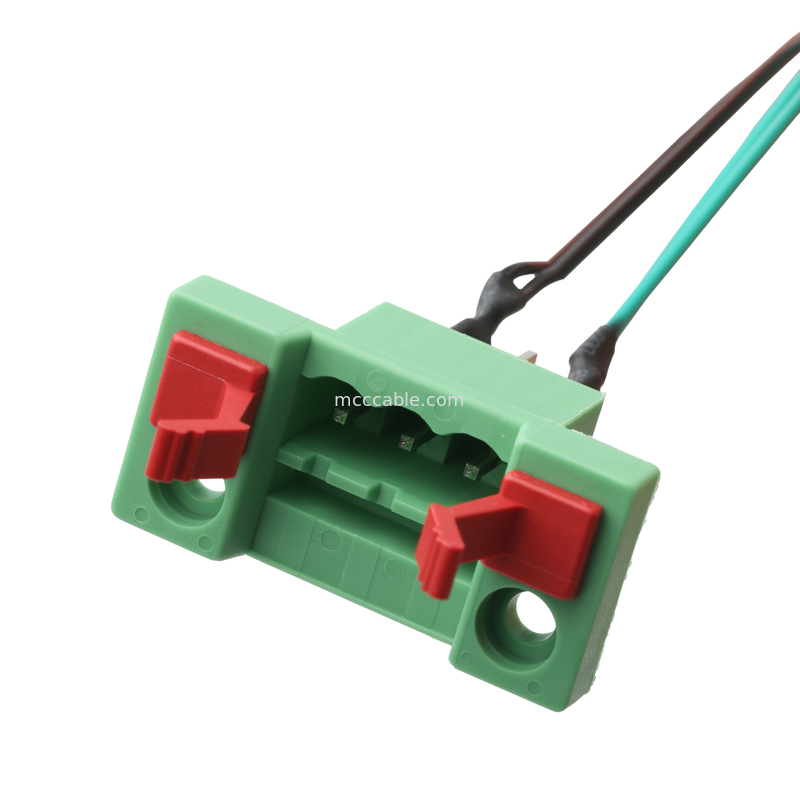 Bộ lắp ráp cáp tùy chỉnh DFK-MSTB 2,5/3-G-5.08 đến JST EH-4P UL 1061 22AWG Cable