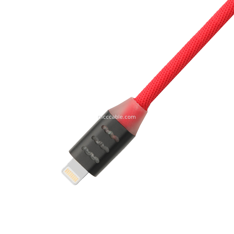 Cáp USB C đến tia chớp để sạc nhanh điện thoại Samsung và Apple OEM / ODM