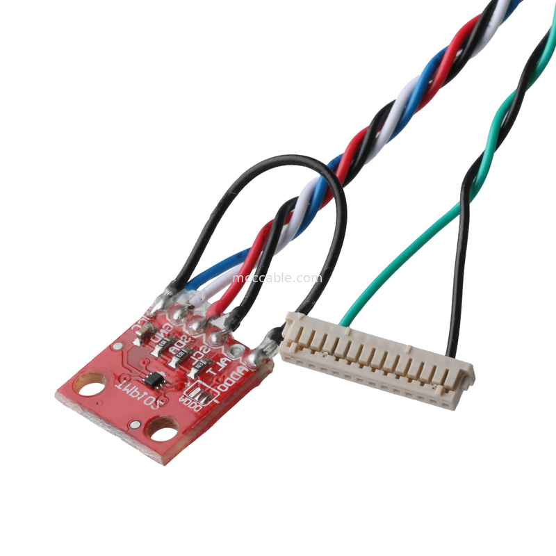 Kết hợp cáp tùy chỉnh JST RF-10 đến DF13-14S-1.25C DF13-5S-1.25C và bộ kết nối cáp SEN-13314