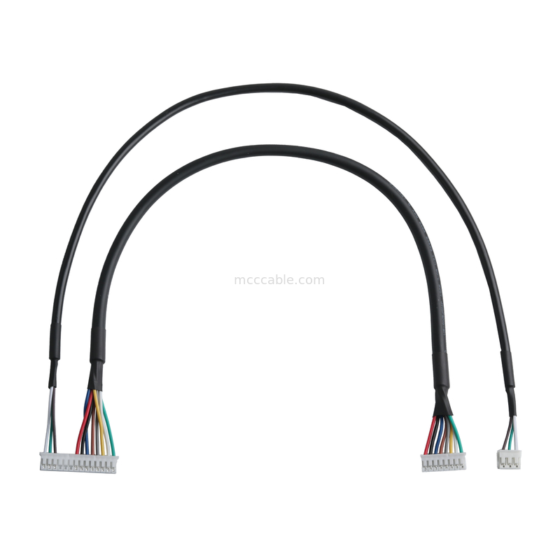 JST PHR-14P đến JST PHR-8P và JST-PHR-3P LVDS Cable Assembly Connector Pitch 2.0mm Cable OEM / ODM