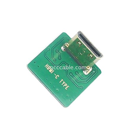 Bộ điều hợp kết nối ®-VS 20525-020E-02 đến 0.4mm Pitch Hd HDMI Adapter Type mini HDMI-C Customized