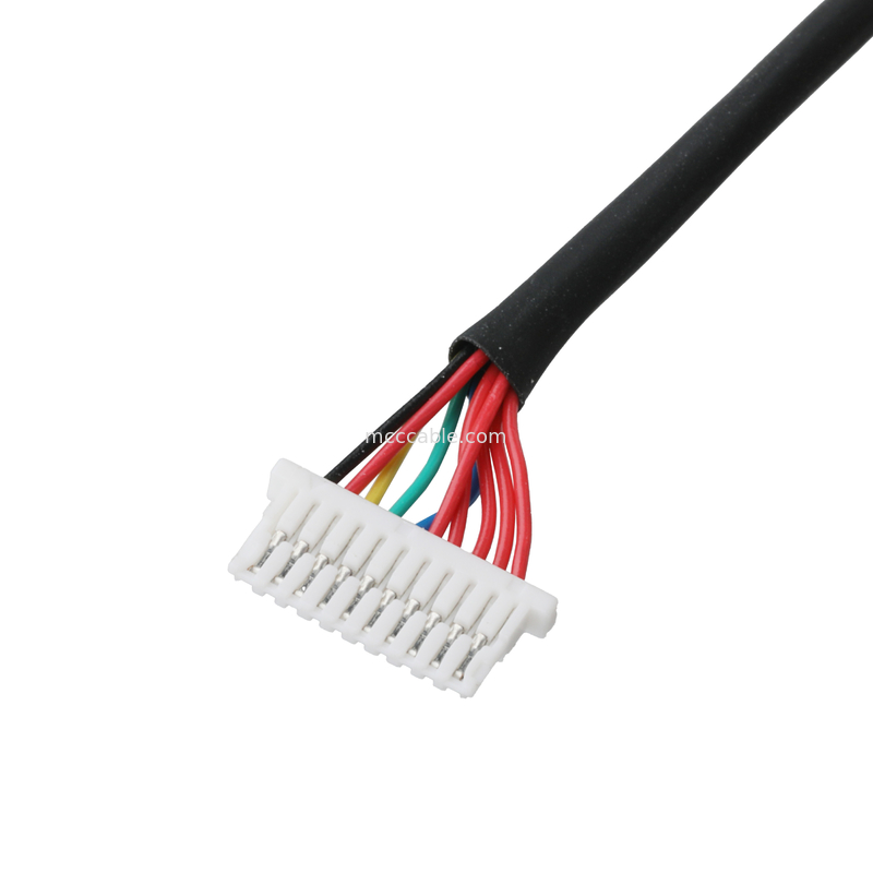 lvds cáp 10P JST SHLP-10V-S-B để Semi striped dây chuyền tùy chỉnh cáp đồng trục tập hợp ô tô dây chuyền