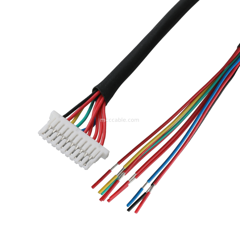 lvds cáp 10P JST SHLP-10V-S-B để Semi striped dây chuyền tùy chỉnh cáp đồng trục tập hợp ô tô dây chuyền