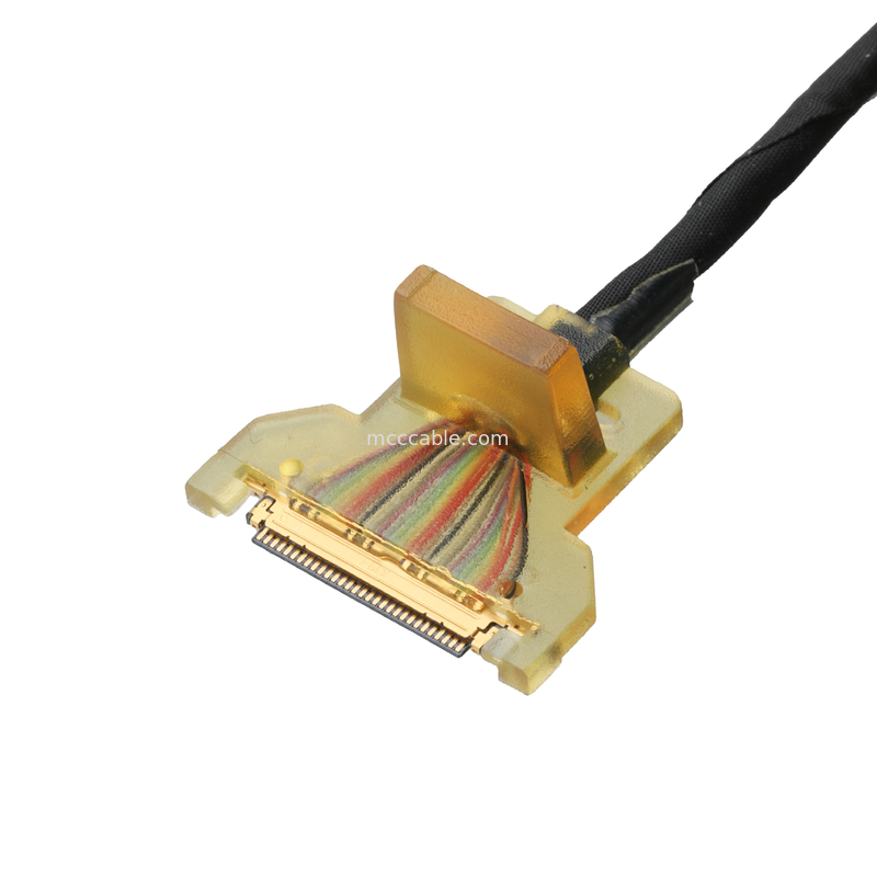 20453-230T-03 đến đầu cuối dây chuyền 30P 40P 0.4mm Pitch 32AWG Lvds Cable Assembly