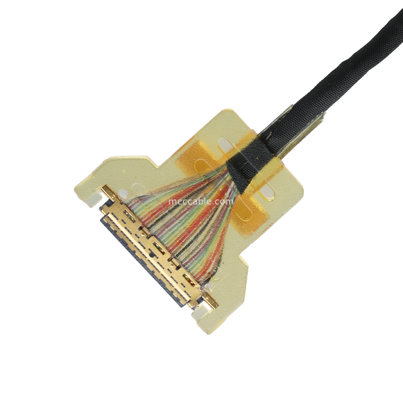 20453-230T-03 đến đầu cuối dây chuyền 30P 40P 0.4mm Pitch 32AWG Lvds Cable Assembly