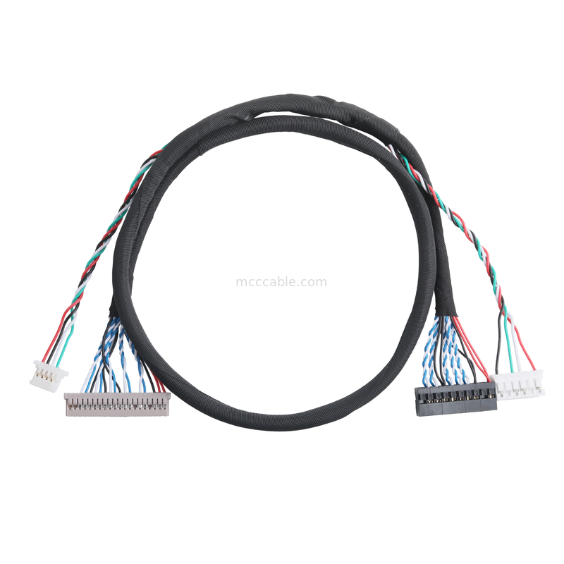 DF14-20P-1.25H đến DH2.0-T Terminal và PH2.0-6P Connector Signal Data Transfer LVDS Cable Connectors