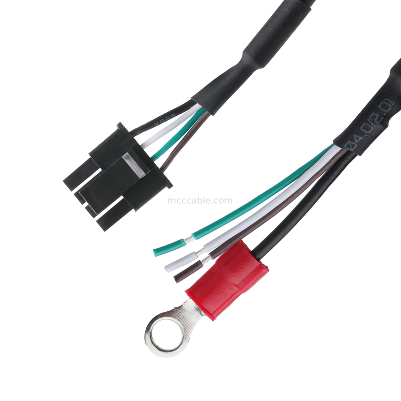 HSG 43645-0400 MX3.0-4P Cho dây bán cắt và vòng dây chuyền LVDS bộ sưu tập cáp OEM / ODM