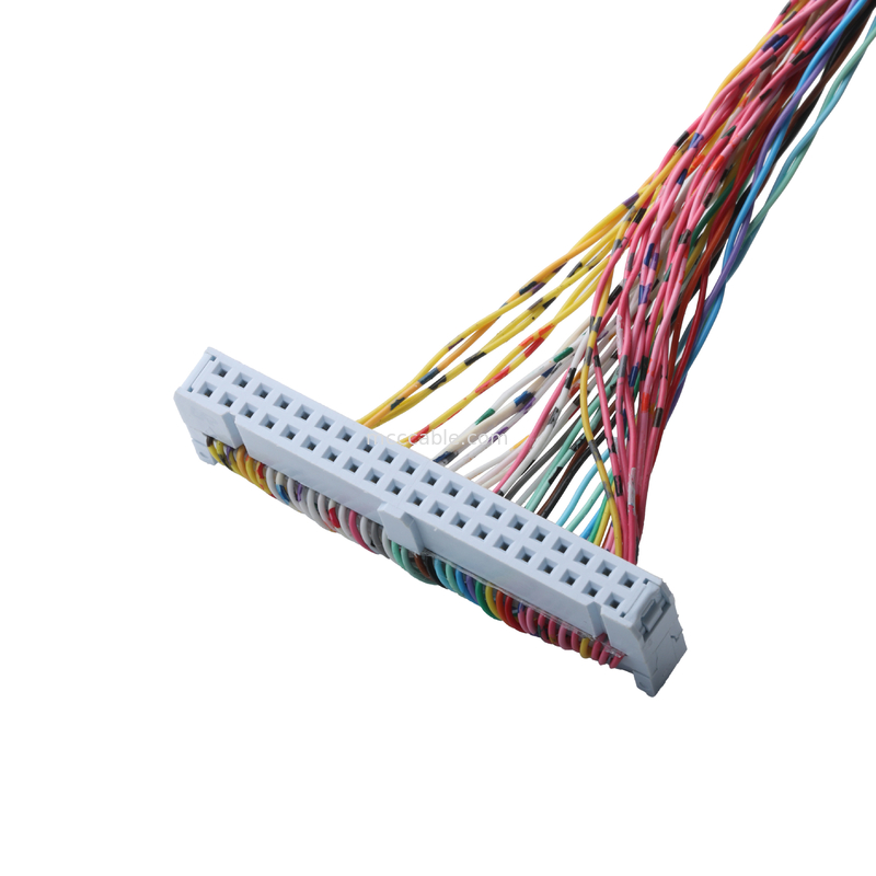 Kết nối 89140-0101 RCPT 40P IDC 26-28AWG GOLD thẳng qua, NPT Hubs với vòng niêm phong tích hợp