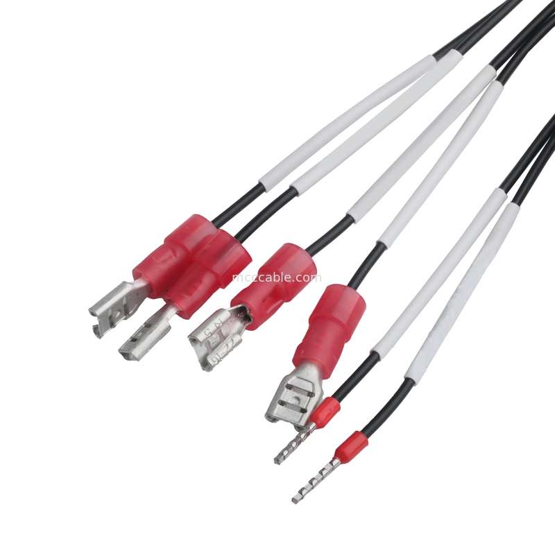 Tăng cáp tùy chỉnh ID2.5~3.5*30m RECRINK RATI0>50% Trắng 300~600V 125C Mark:BACK TAMPER-OPEN