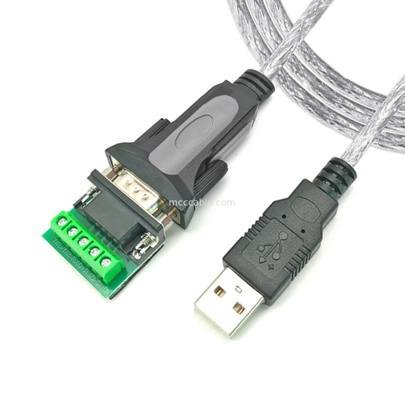 Cáp tín hiệu kỹ thuật số công nghiệp DB9, hỗ trợ tùy chỉnh giao diện khác nhau