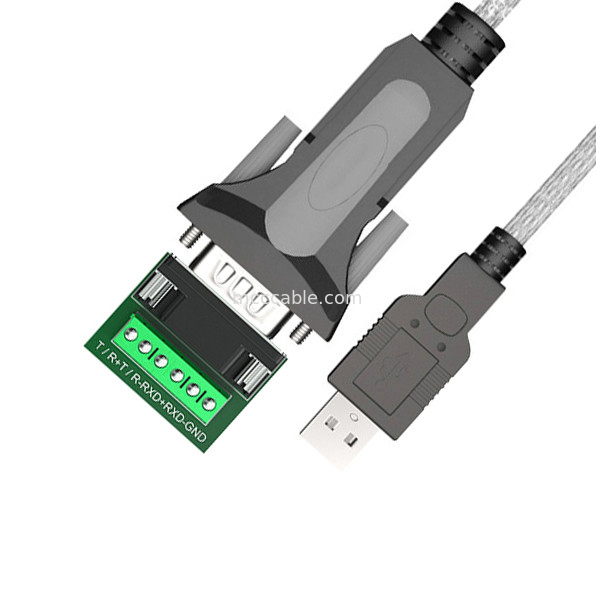 Cáp tín hiệu kỹ thuật số công nghiệp DB9, hỗ trợ tùy chỉnh giao diện khác nhau