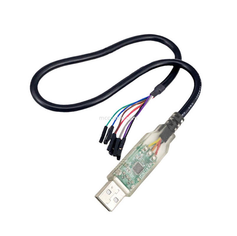C232HD-DDHSP-0 FT232 Đèn nhập khẩu USB đến tốc độ cao UART Serial Adapter 3P Cable