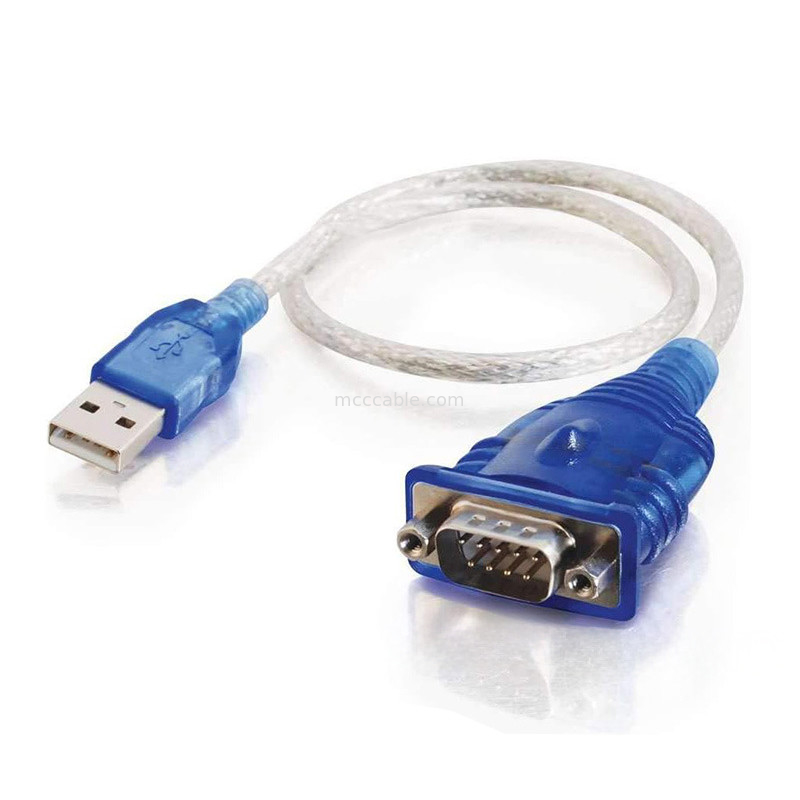 PL2303GT USB đến cáp dòng USB-A đến DB-9P Giao diện kết nối, giao thức dòng RS232-340, hỗ trợ chiều dài cáp tùy chỉnh