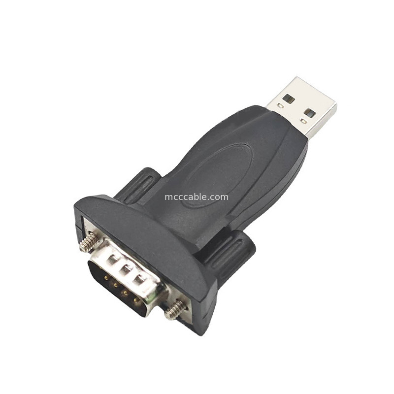 Kết nối công nghiệp USB RS232 Serial Cable DB-9Pin Nam USB Serial Cable hỗ trợ PL2303 \ CH340 Protocol Adapter