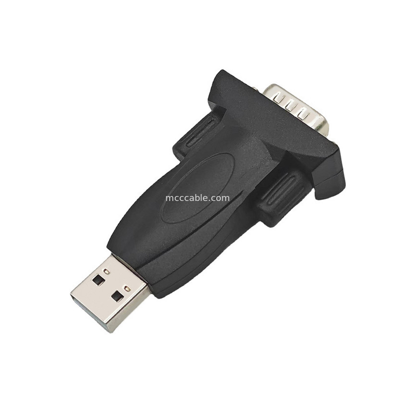 Kết nối công nghiệp USB RS232 Serial Cable DB-9Pin Nam USB Serial Cable hỗ trợ PL2303 \ CH340 Protocol Adapter
