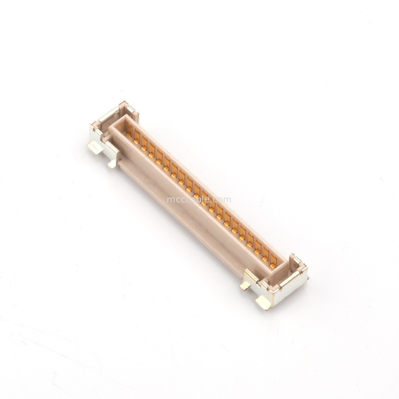 20323-040E-11 Đầu nối Micro-Coax 0,5mm Pitch LVDS Đầu nối bảng truyền tín hiệu hiển thị OEM / ODM
