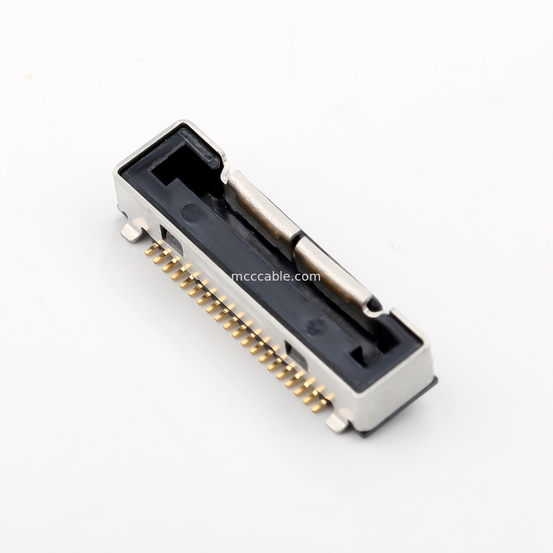 Honda LVC-D20SFYG PC-side 0.5 mm Pitch SMT Type Connector cho các cáp đồng trục siêu mỏng đơn / phẳng