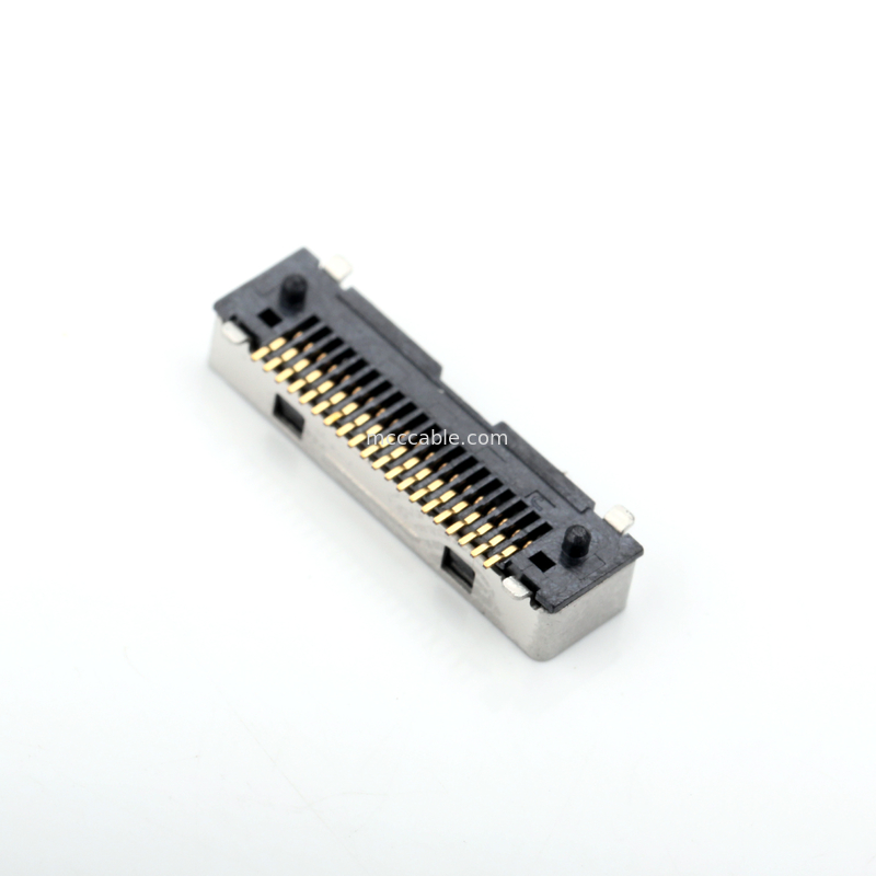 Honda LVC-D20SFYG PC-side 0.5 mm Pitch SMT Type Connector cho các cáp đồng trục siêu mỏng đơn / phẳng