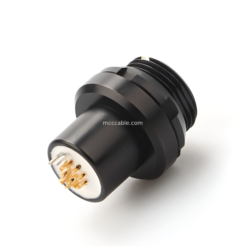 Bộ kết nối hình tròn chống nước công nghiệp X Series 8P Bộ kết nối quân sự nữ - Chuyển dữ liệu tốc độ cao