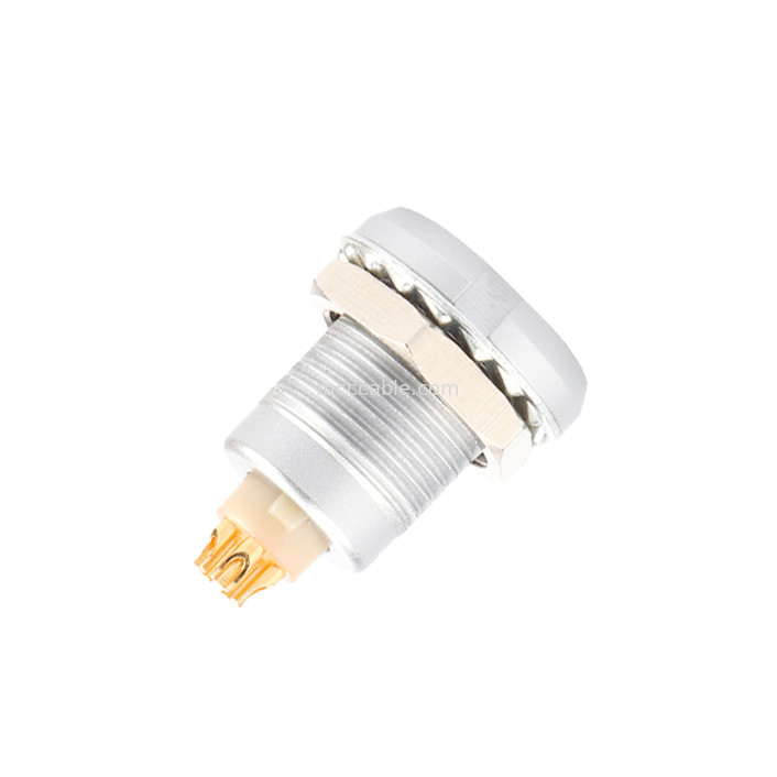 Công nghiệp kết nối chống nước B Series Z2 5Pin Double Nut hàn bảng mạch in pin lõi (cũng và góc)