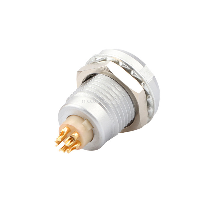 Công nghiệp kết nối chống nước B Series Z2 5Pin Double Nut hàn bảng mạch in pin lõi (cũng và góc)