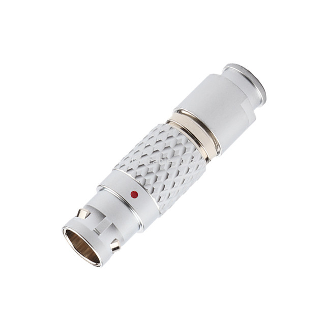 Đẩy kéo tự khóa kết nối LEB loạt FGG.1B 7Pin nam Plug hàng không Công nghiệp kết nối tròn