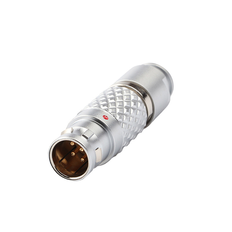 Đẩy kéo tự khóa kết nối LEB loạt FGG.1B 7Pin nam Plug hàng không Công nghiệp kết nối tròn
