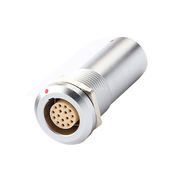 Bộ kết nối vòng tròn y tế công nghiệp quân sự B Series Z19 16P cố định hai đường đi, hạt cố định, chân cố định ở cả hai đầu