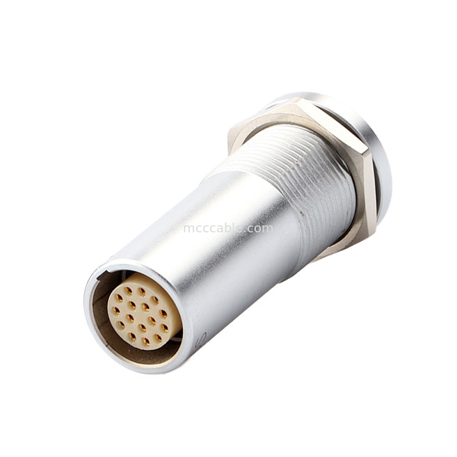 Bộ kết nối vòng tròn y tế công nghiệp quân sự B Series Z19 16P cố định hai đường đi, hạt cố định, chân cố định ở cả hai đầu