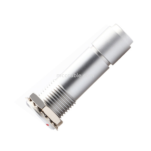 Bộ kết nối tròn chống nước công nghiệp B Series Z10 6P nữ trong nhà Universal Double Nut Cable Clamp để cố định cáp