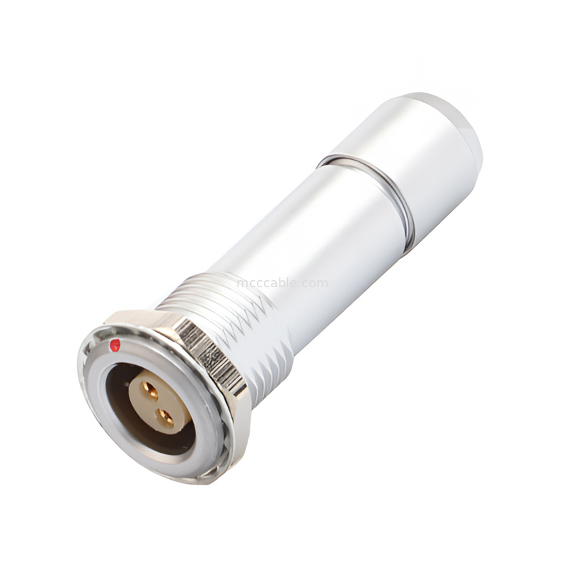 Push-pull Connector B Series Z9 2P Chuyển đổi kênh kép cho hàng không y tế, nghiên cứu khoa học, quân sự