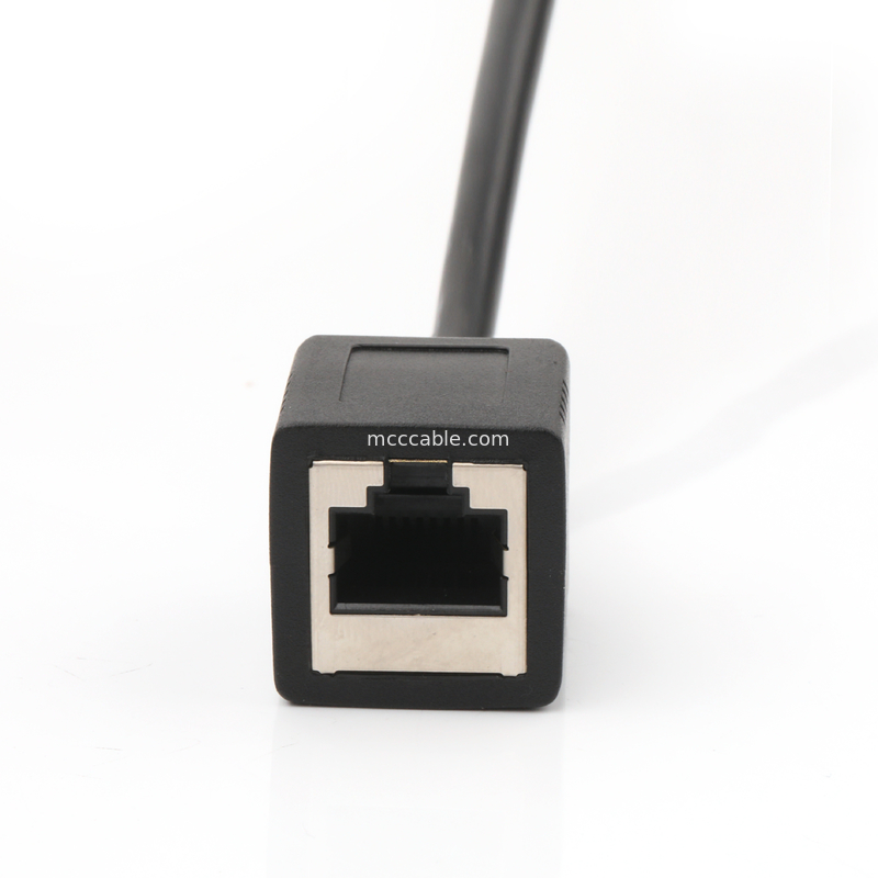 Bộ điều hợp cáp tùy chỉnh công nghiệp USB-A RJ422 đến cổng mạng RS232 Cáp gỡ lỗi kỹ thuật mạng